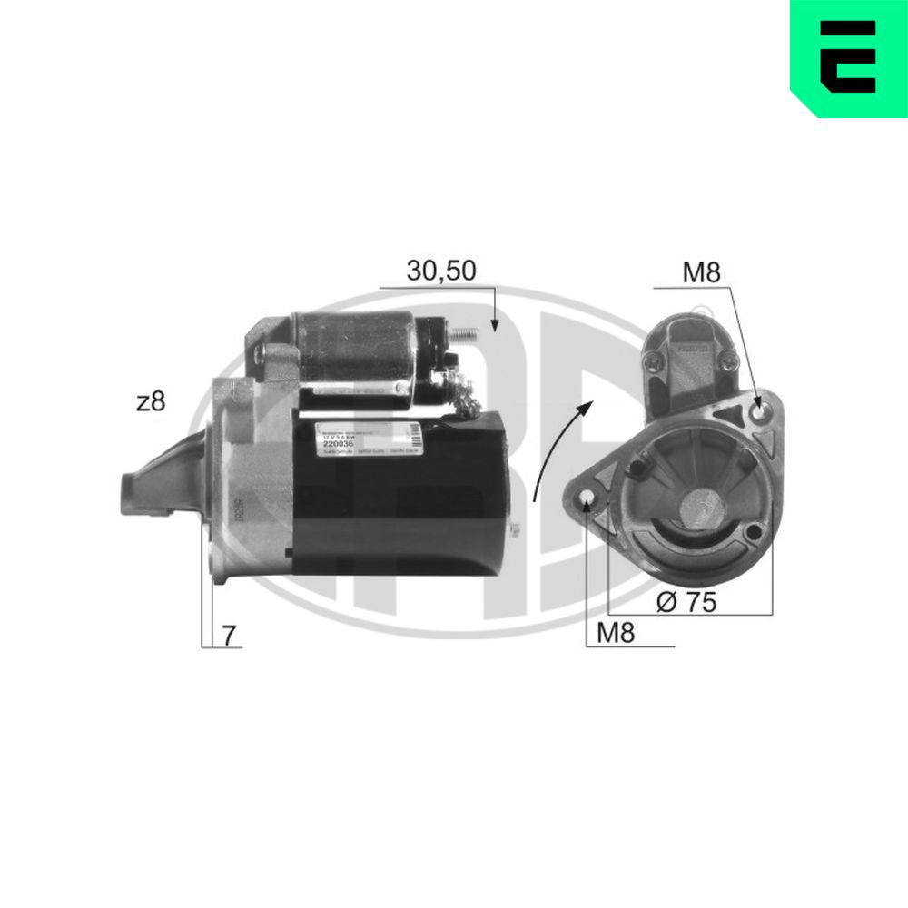 Electromotor ERA 220036A