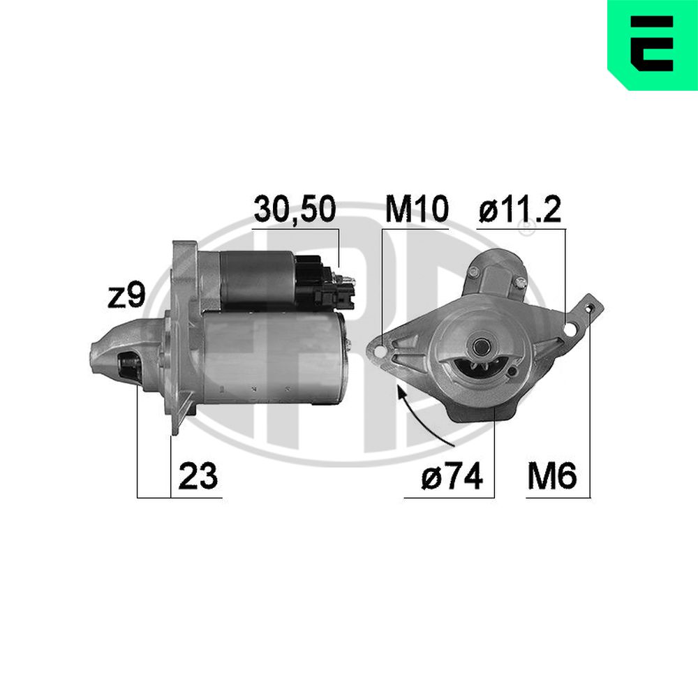 Electromotor ERA 221015A