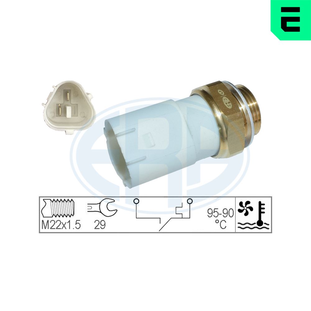 Comutator temperatura ventilator radiator SKODA FABIA I (6Y2) 1.9 SDI  diesel 64 cai ERA 330199
