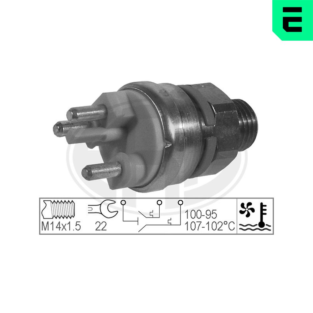 Comutator temperatura ventilator radiator ERA 330216