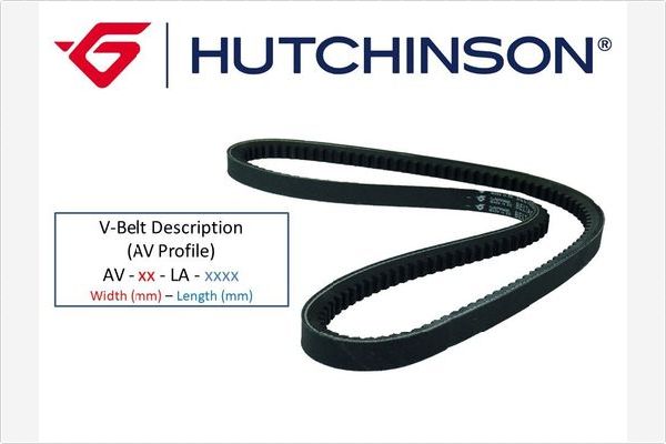 Curea transmisie HUTCHINSON AV 10 La 950