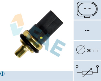Senzor temperatura lichid de racire SKODA FABIA I (6Y2) 1.9 SDI  diesel 64 cai FAE 33784