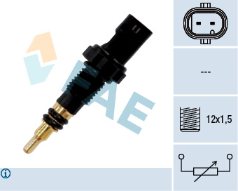 Senzor temperatura lichid de racire BMW Seria 3 (E90) 318 d  diesel 143 cai FAE 33890