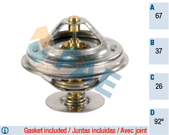 Termostat lichid racire FAE 5302692