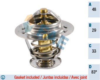 Termostat lichid racire FAE 5304783