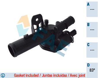 Termostat lichid racire FAE 5312583