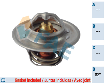Termostat lichid racire FAE 5315082