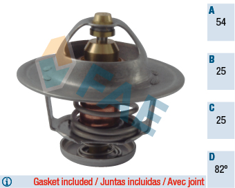 Termostat lichid racire FAE 5322482