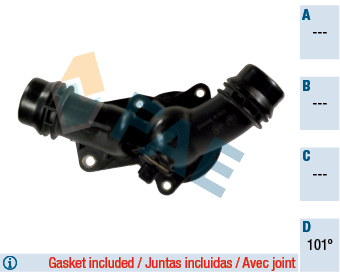 Termostat lichid racire FAE 5348601