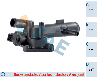 Termostat lichid racire FAE 5350589