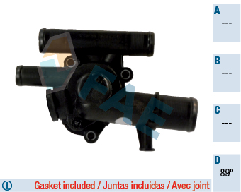 Termostat lichid racire FAE 5350889