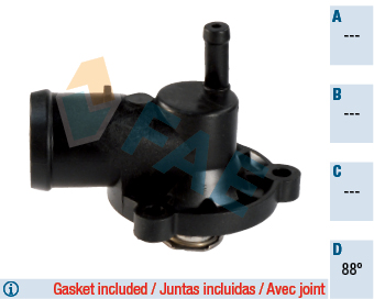 Termostat lichid racire FAE 5352088