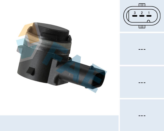 Sensor ajutor parcare VW GOLF VII Variant (BA5, BV5) 2.0 TDI  diesel 150 cai FAE 66056