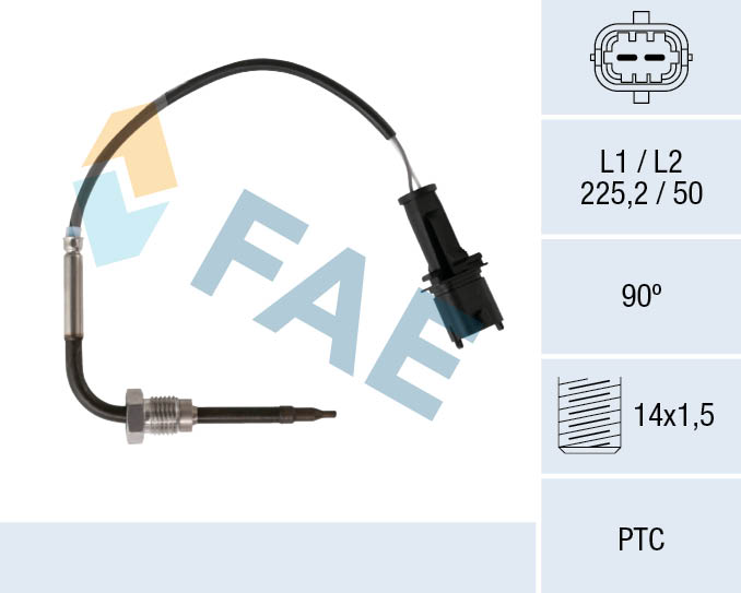 Senzor temperatura gaze evacuare OPEL INSIGNIA A (G09) 2.0 CDTI (68)  diesel 163 cai FAE 68091