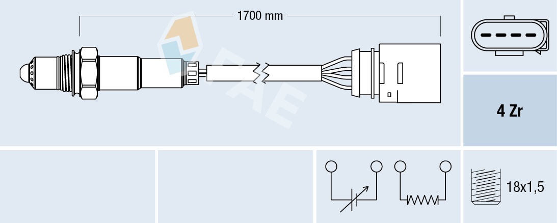 Sonda Lambda FAE 77147