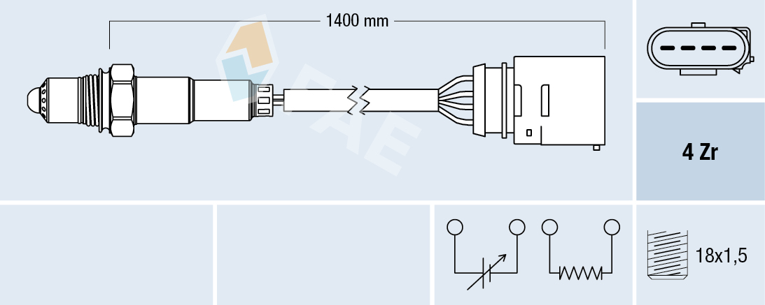 Sonda Lambda FAE 77149