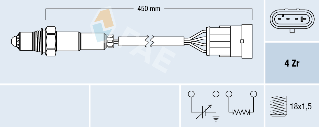Sonda Lambda FAE 77159