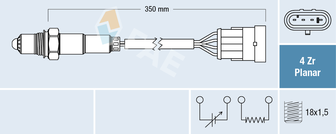 Sonda Lambda FAE 77223