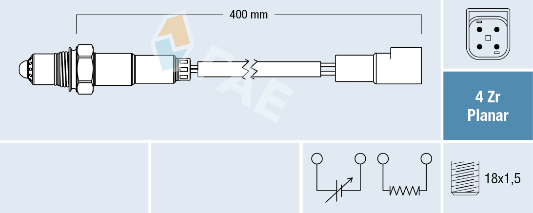 Sonda Lambda FAE 77244