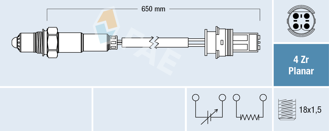 Sonda Lambda FAE 77249