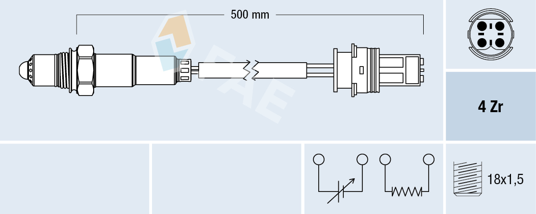 Sonda Lambda FAE 77273