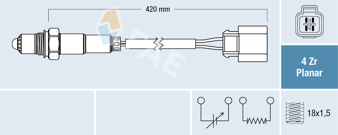Sonda Lambda FAE 77288