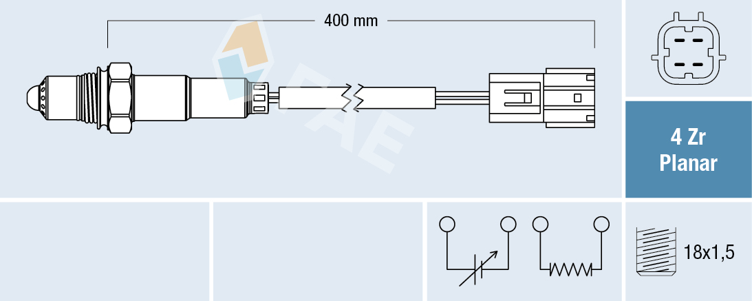 Sonda Lambda FAE 77392
