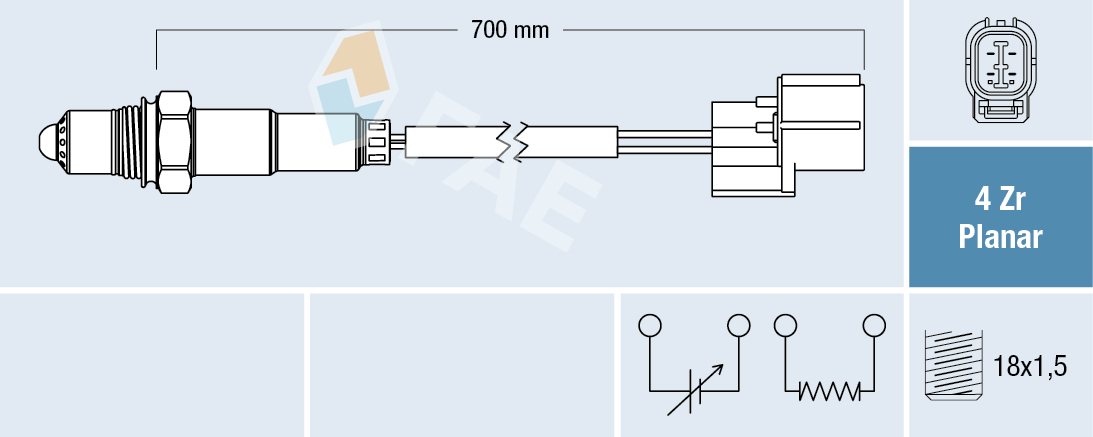 Sonda Lambda FAE 77450