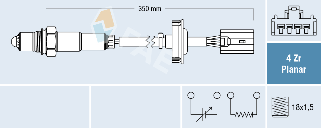 Sonda Lambda FAE 77451