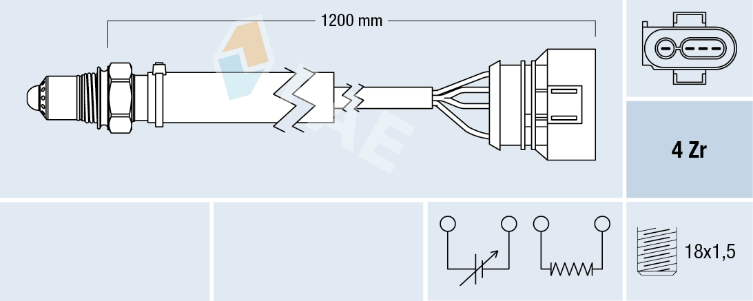 Sonda Lambda FAE 77460