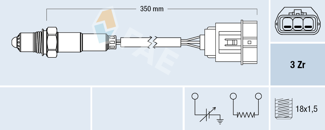 Sonda Lambda FAE 77472