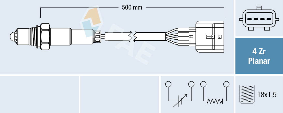 Sonda Lambda FAE 77493