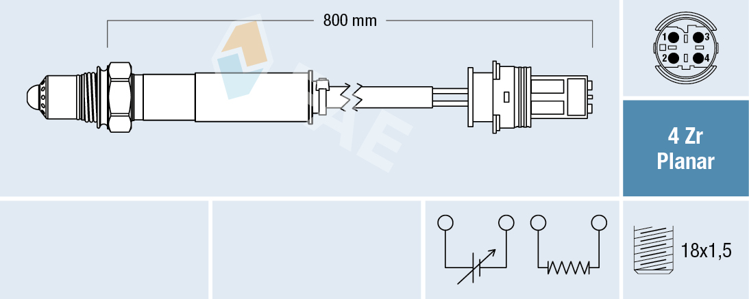 Sonda Lambda FAE 77691