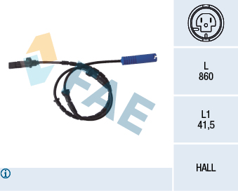 Senzor turatie roata FAE 78046