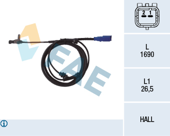 Senzor turatie roata FAE 78098