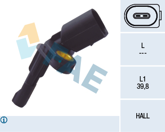 Senzor turatie roata FAE 78101