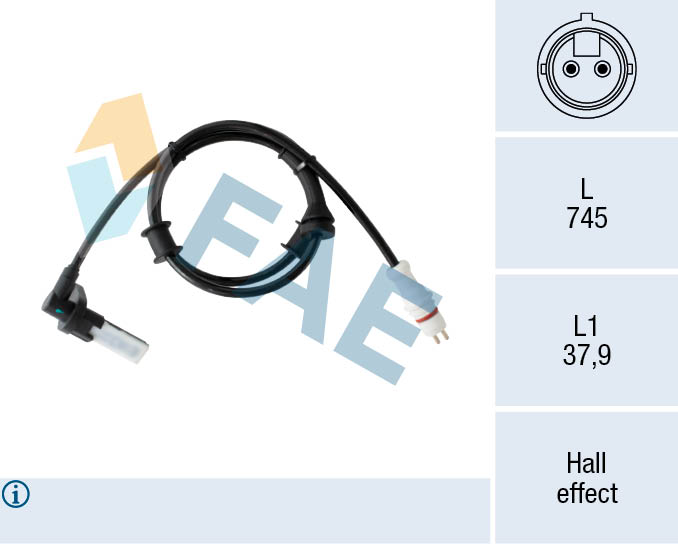 Senzor turatie roata FAE 78554