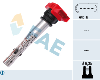 Bobina de inductie FAE 80248