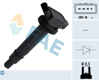 Bobina de inductie FAE 80301