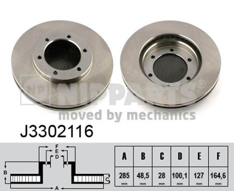Disc frana NIPPARTS J3302116