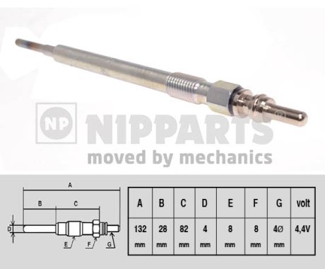 Bujie incandescenta NIPPARTS N5710504