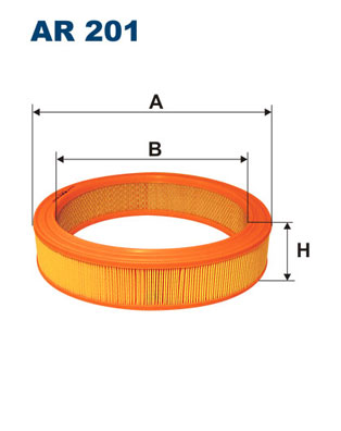 Filtru aer FILTRON AR 201