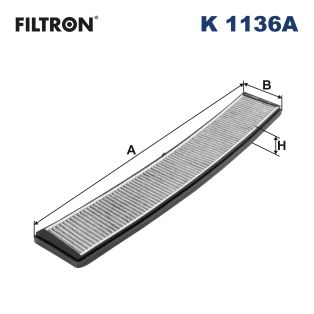 Filtru polen FILTRON K 1136A