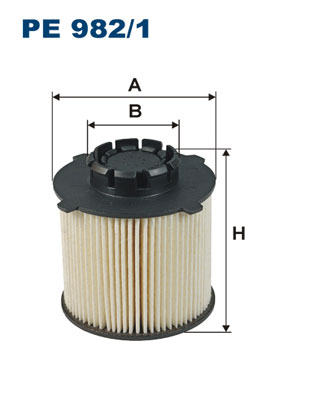 Filtru combustibil OPEL ASTRA J Sports Tourer (P10) 1.7 CDTI (35)  diesel 110 cai FILTRON PE982/1
