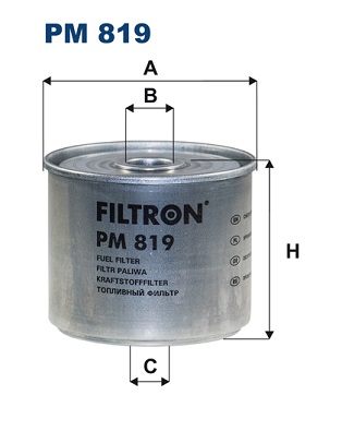 Filtru combustibil FILTRON PM 819