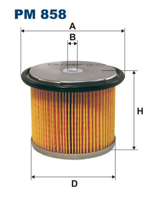 Filtru combustibil FILTRON PM 858
