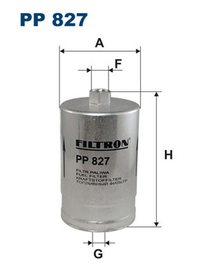 Filtru combustibil FILTRON PP 827