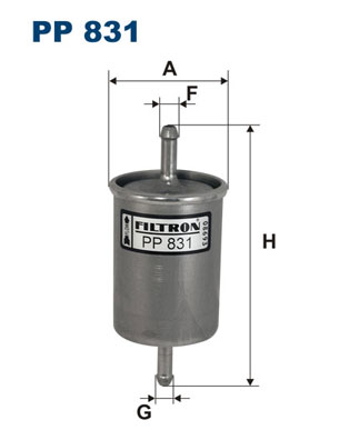 Filtru combustibil FILTRON PP 831