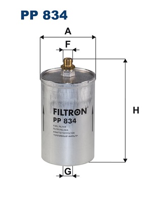 Filtru combustibil FILTRON PP 834