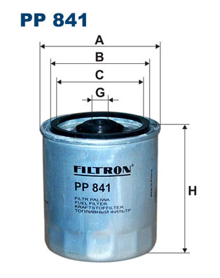 Filtru combustibil FILTRON PP 841